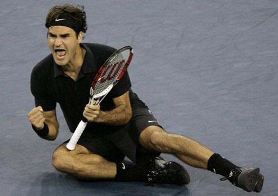 Roger Federer remporte l US Open 2007